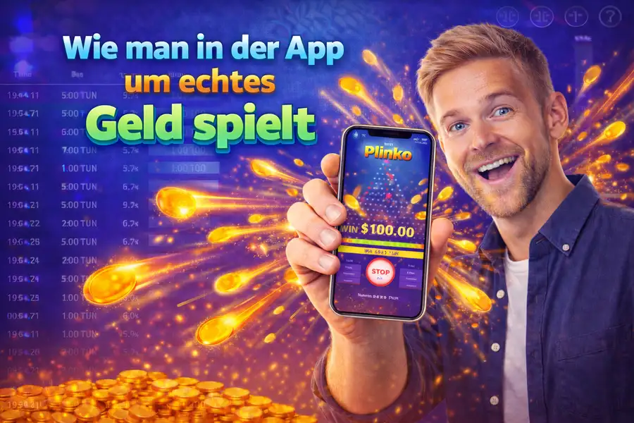 Wie man in der App um echtes Geld spielt